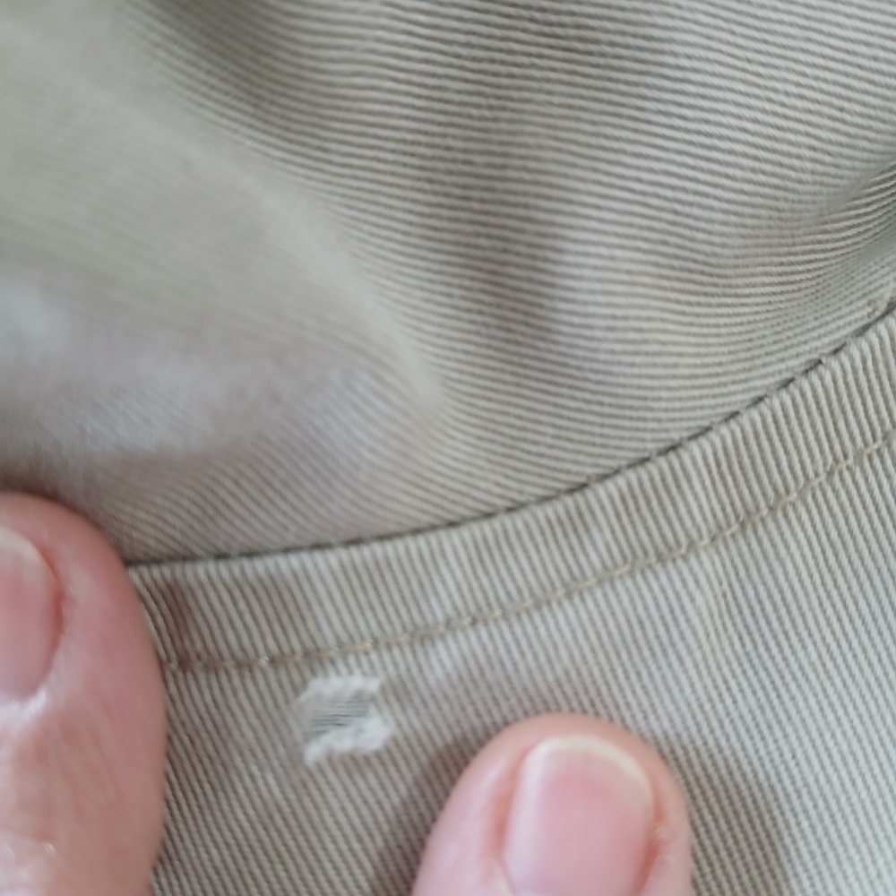 J. Crew FLEECE-LINED Chino sz 2. - Picture 6 of 6